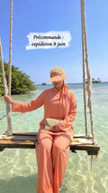 Burkini Elegance - peach