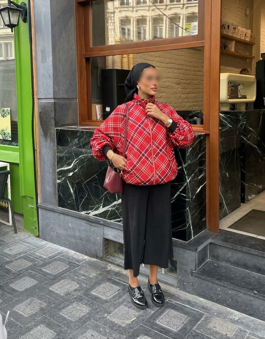 Veste safyas - rouge