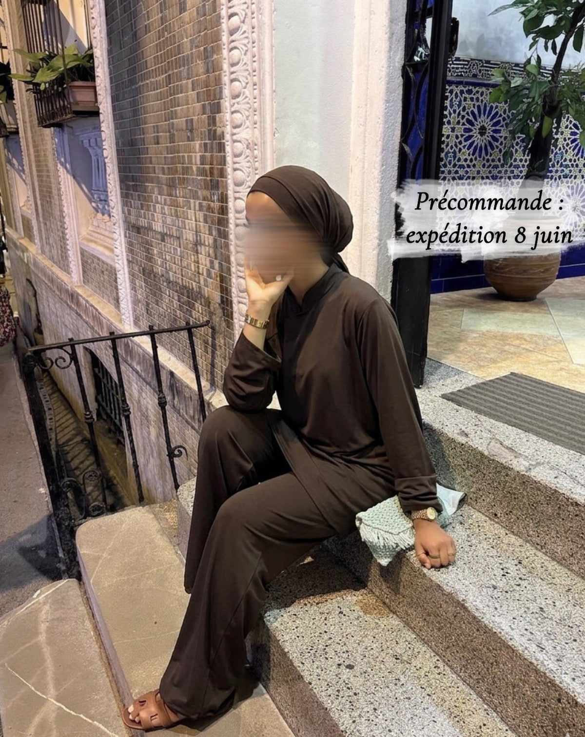 Burkini Élégance - Marron