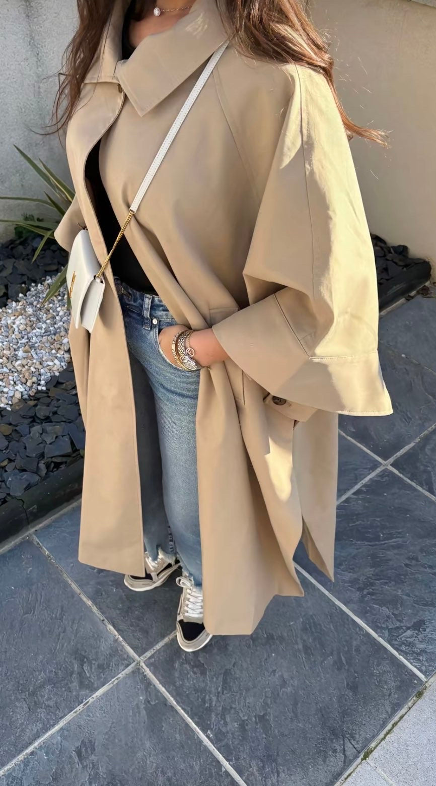 Trench Cape - beige
