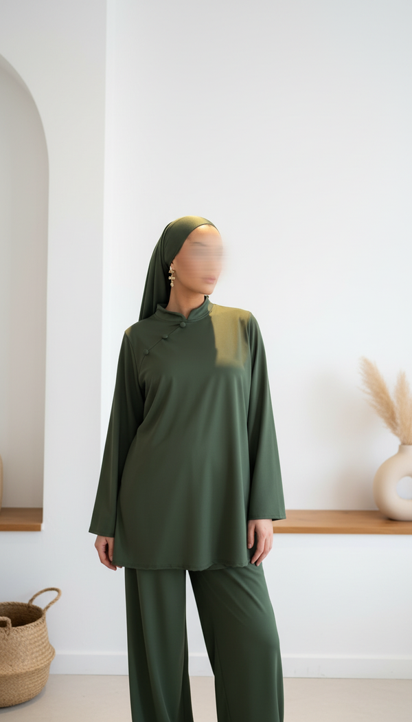 Burkini Élégance - Kaki