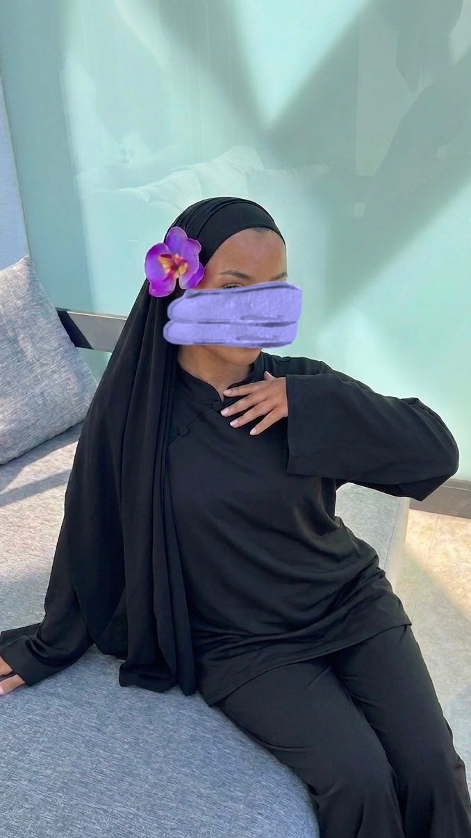Burkini Élégance - Noir