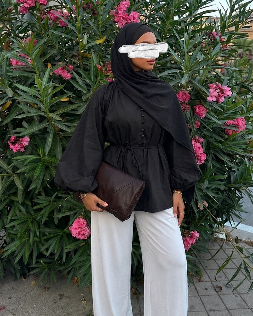 Blouse Nora - noir